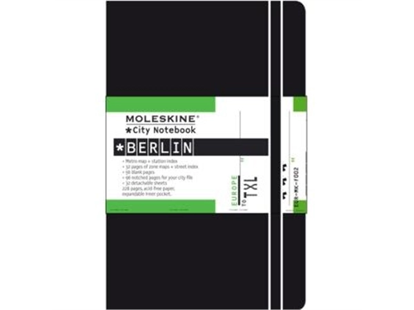 Een City Notebook BERLIN ** zonder recht van retour ** koop je bij Moleskine.nl